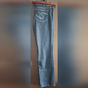 Dark denim silver jeans